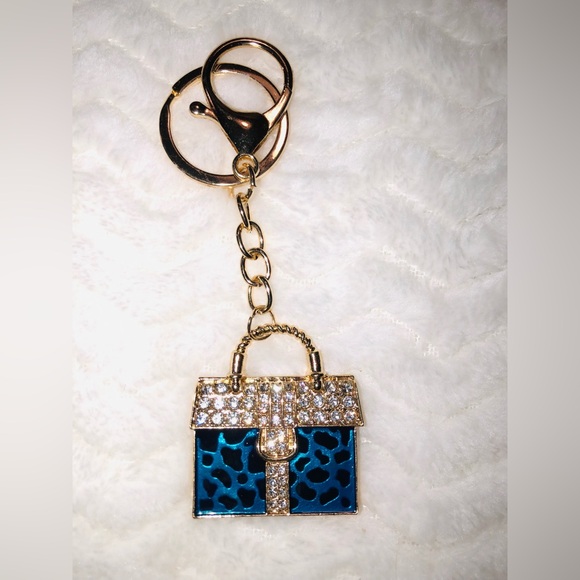 BAG CHARMS BLING CHEETAH PRINT NEW🔥 - Picture 4 of 10